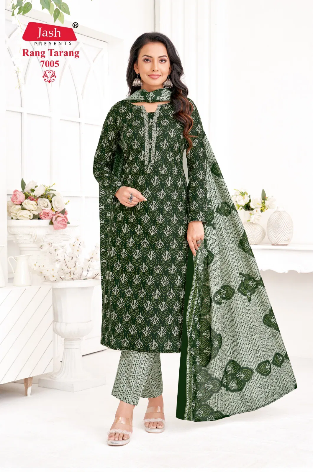 Rang Tarang Vol 7 By Jash Kurti With Bottom Dupatta Wholesalers In Delhi